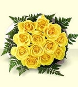 Ankara Bat�kent �i�ek�i yolla d�kkan�m�zdan 11 adet saf sar� g�l buketi
