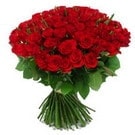 Ankara Bat�kent Eryaman �i�ek�i firma �r�n�m�z 19 adet k�rm�z� g�l buketi