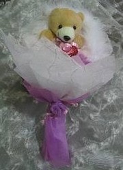 Ankara Bat�kent hediyecinizden 15 ile 20 cm boyutlar�nda 1 adet ay�dan olu�mu� g�rsel demet 