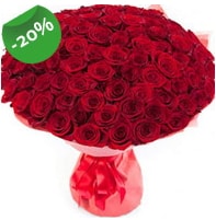 �zel mi �zel buket 101 adet k�rm�z� g�l Ankara anneler g�n� �i�ek yolla 
